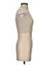 Zara Tan Short Sleeve Turtleneck Size S - photo 4