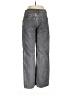 Zara Chevron-herringbone Gray Jeans Size 8 - photo 2