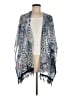 Chico's 100% Fiber Blue Kimono Size Lg - XL (2) - photo 1