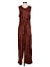 By Anthropologie Solid Brown Jumpsuit Size S - photo 1