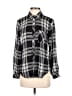Rails Plaid Black Long Sleeve Button-Down Shirt Size XS - photo 1