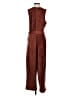 By Anthropologie Solid Brown Jumpsuit Size S - photo 2