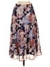 Lulus 100% Polyester Floral Purple Tan Formal Skirt Size S - photo 2