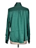 Assorted Brands Metallic Green Long Sleeve Blouse Size L - photo 2