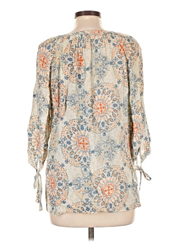 a:glow 3/4 Sleeve Blouse (view 2)