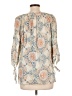 a:glow 100% Rayon Tan 3/4 Sleeve Blouse Size Lg Maternity - photo 2