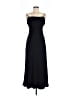 Betsy & Adam 100% Polyester Solid Black Cocktail Dress Size 8 - photo 1
