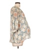 a:glow 100% Rayon Tan 3/4 Sleeve Blouse Size Lg Maternity - photo 4