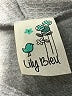 Lily Bleu Gray Pullover Hoodie Size 14 - photo 3