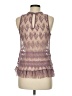 Eyeshadow Purple Sleeveless Blouse Size M - photo 2