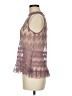 Eyeshadow Purple Sleeveless Blouse Size M - photo 5