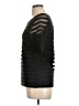 Sunday in Brooklyn 100% Polyester Black 3/4 Sleeve Top Size L - photo 5