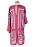 BCBGMAXAZRIA Graphic Pink Romper Size L - photo 2