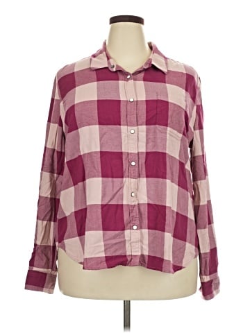 Flag & Anthem Long Sleeve Button-Down Shirt (view 1)
