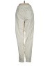Uniqlo 100% Polyester Solid Ivory Casual Pants Size S - photo 2