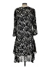 Donna Morgan 100% Polyester Animal Print Black Cocktail Dress Size 12 - photo 2