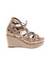 Gentle Souls Tan Wedges Size 6 - photo 1