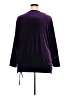 Unbranded Purple 3/4 Sleeve Blouse Size 2X - photo 2
