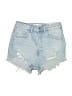 Zara Blue Denim Shorts Size 2 - photo 1