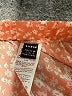 Shein Floral Orange Casual Skirt Size 4 - photo 4