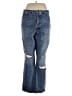 Good American 100% Cotton Blue Jeans Size 18 - photo 1