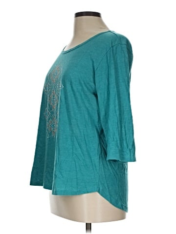 Cactus Bay Apparel Inc. by Lynee 3/4 Sleeve T-Shirt (view 2)