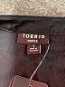 Torrid Black 3/4 Sleeve Button-Down Shirt Size 1X Plus (1) - photo 7