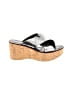 275 Central 100% Leather Silver Wedges Size EU 37 - photo 1