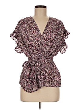 Max Studio Short Sleeve Blouse