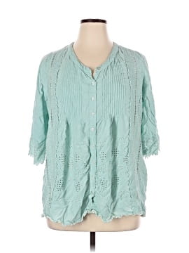 Denim 24/7 3/4 Sleeve Blouse