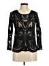 Express Black 3/4 Sleeve Top Size M - photo 1