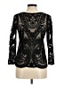 Express Black 3/4 Sleeve Top Size M - photo 2