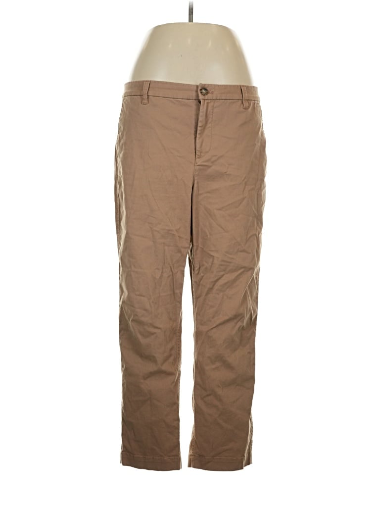 Pre-owned J.crew Factory Store Khaki Pant In Tan