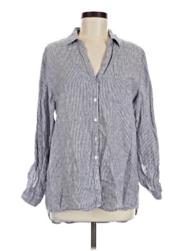Sigrid Olsen Long Sleeve Button Down Shirt