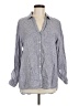 Sigrid Olsen Gray Long Sleeve Button-Down Shirt Size M - photo 1