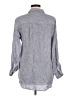 Sigrid Olsen Gray Long Sleeve Button-Down Shirt Size M - photo 2