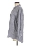 Sigrid Olsen Gray Long Sleeve Button-Down Shirt Size M - photo 5