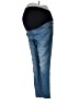 Isabel Maternity Color Block Blue Jeans Size 6 - photo 1