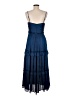 Aqua 100% Polyester Blue Cocktail Dress Size M - photo 2