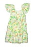 Cat & Jack 100% Polyester Tropical Green Dress Size S (kids) - photo 2