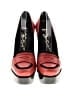 Alice + Olivia Color Block Red Heels Size EU 35 1/2 - photo 2