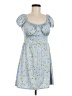Derek Heart Blue Casual Dress Size M - photo 1