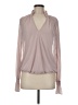 Express 100% Polyester Pink Long Sleeve Blouse Size M - photo 1