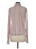 Express 100% Polyester Pink Long Sleeve Blouse Size M - photo 2