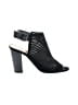 Tahari Black Sandals Size 8 1/2 - photo 1