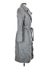 Cole Haan Gray Wool Coat Size 4 - photo 4