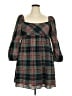 J.Crew Plaid Green Casual Dress Size 18 - photo 1