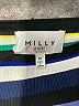 Milly Stripes Yellow Cocktail Dress Size M - photo 7