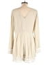 Illa Illa 100% Polyester Solid Ivory Romper Size L - photo 2