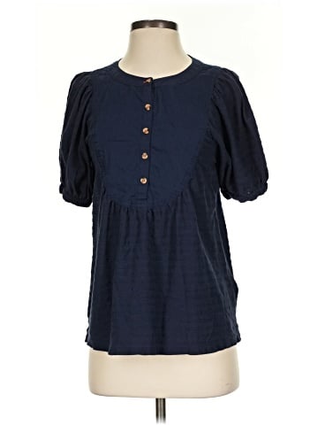 By Anthropologie Short Sleeve Blouse (view 1)